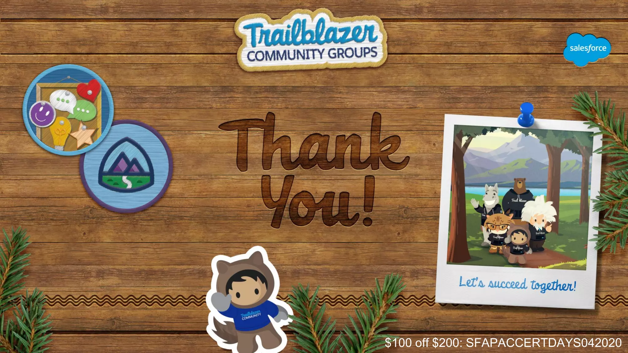 $100 off $200: SFAPACCERTDAYS042020
 