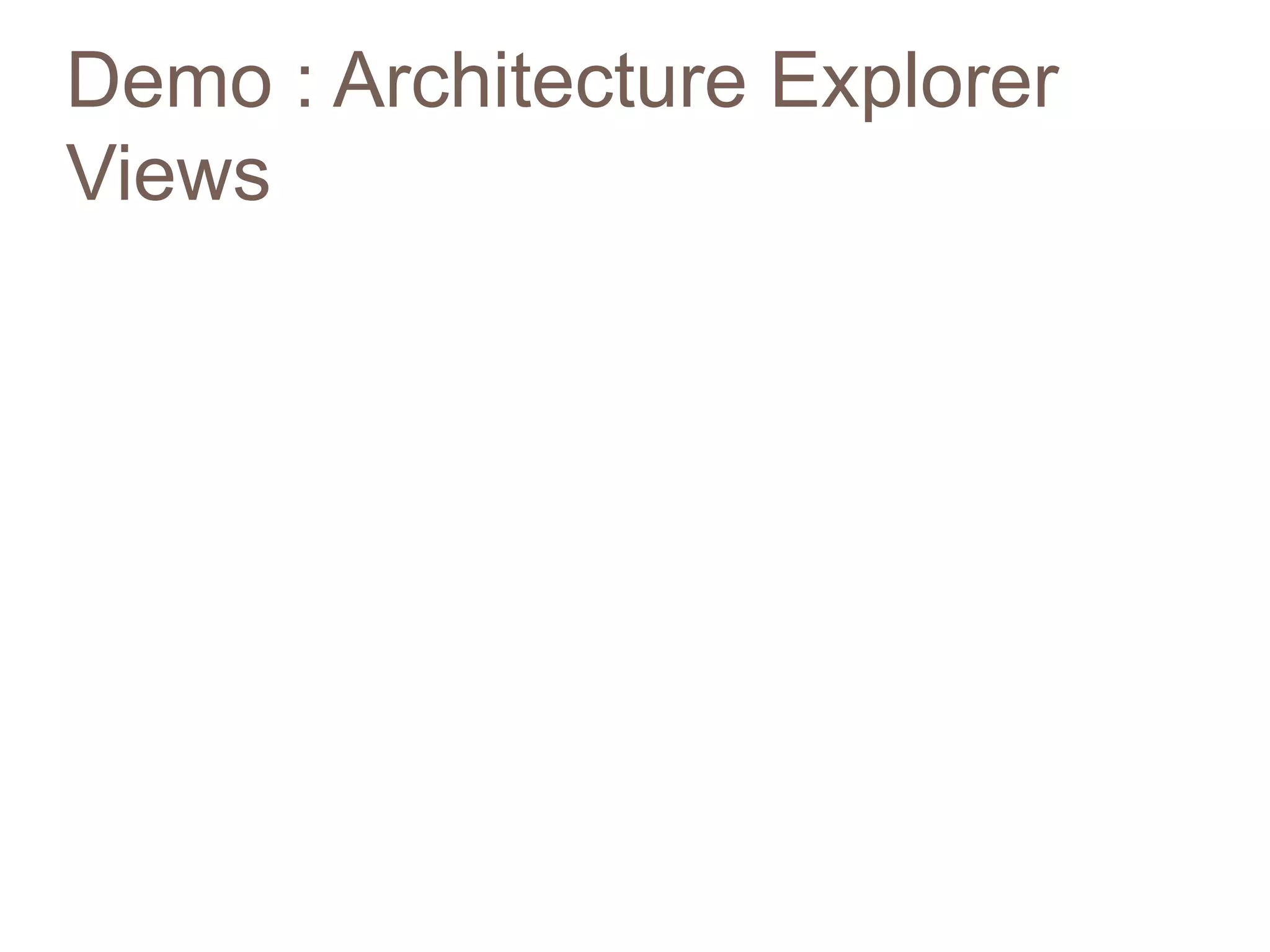 Demo 3 - Team Foundation Server Version ControlAdvanced Version Control Linked with Work ItemsCheck-In PoliciesBranching and Merging with Branch VisualizationsShelvesetsVisually track Change sets across branchesHistory and Annotation
