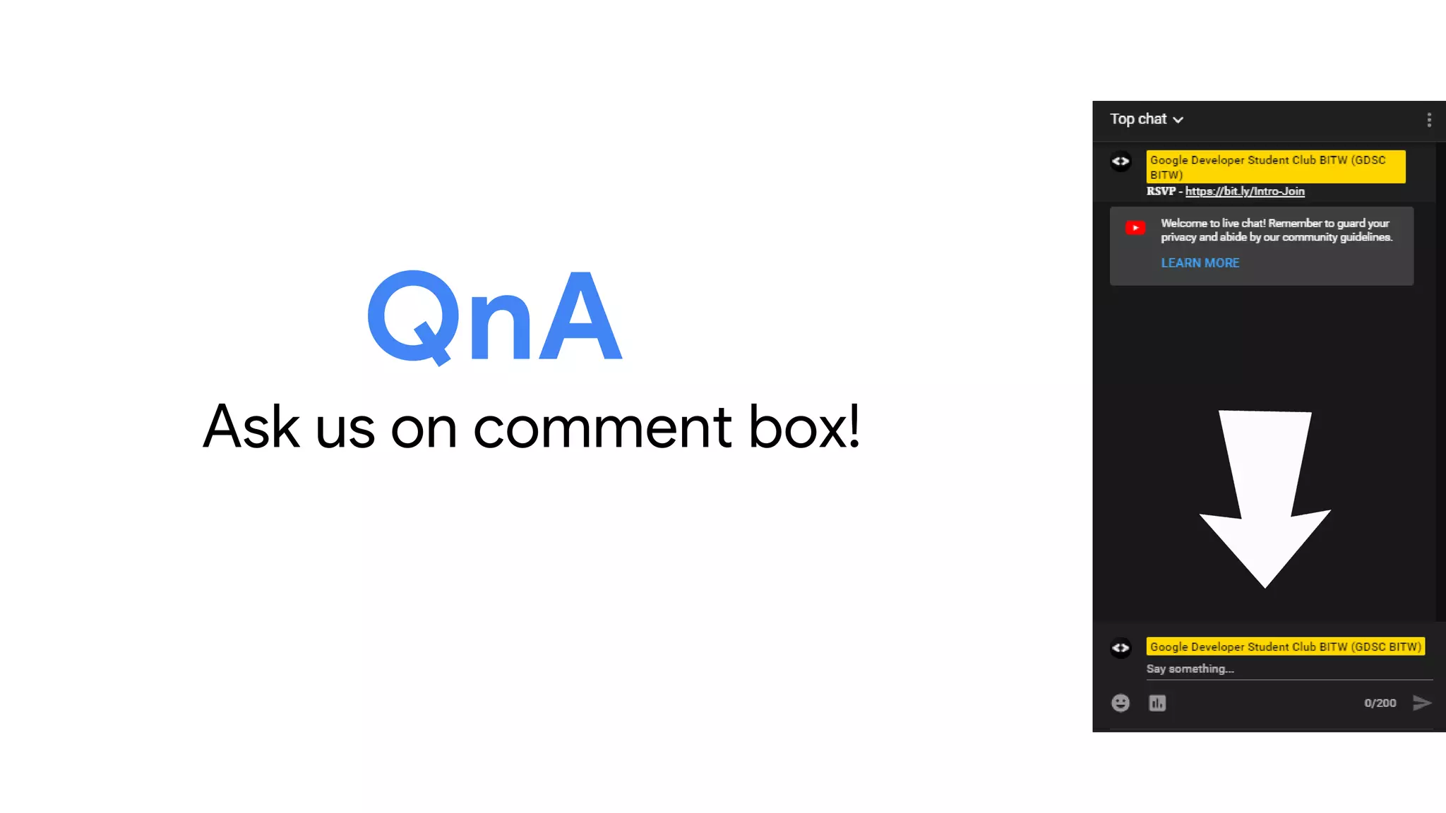 QnA
Ask us on comment box!
 