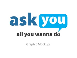 AskYou, allyouwanna dokontaktní informace GraphicMockups 