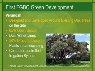 Green Building Training for Our Builder PartnersBBG Sustainable DevelopmentEconomicTax Base