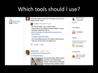 Which tools should I use?