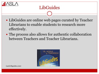 ASLA LibGuides | PPTX