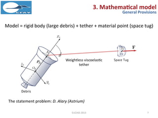 The Removal of Large Space Debris Using Tethered Space Tug | PDF