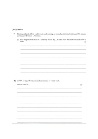 AS LEVEL STATISTICS NORMAL DISTRIBUTION QUESTIONS .pdf