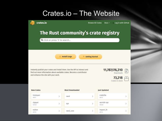 A Slice Of Rust - A quick look at the Rust programming language | PPT