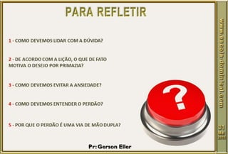 As Limitações dos Discipulos