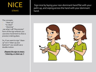 ASL lesson 1 | PPTX