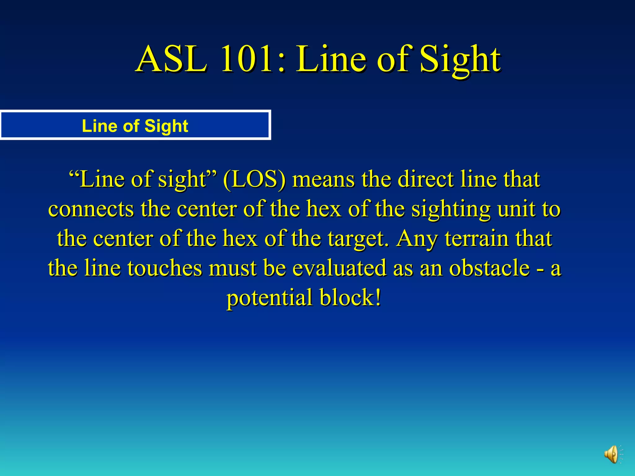 ASL Learn Advanced Squad Leader | PPT