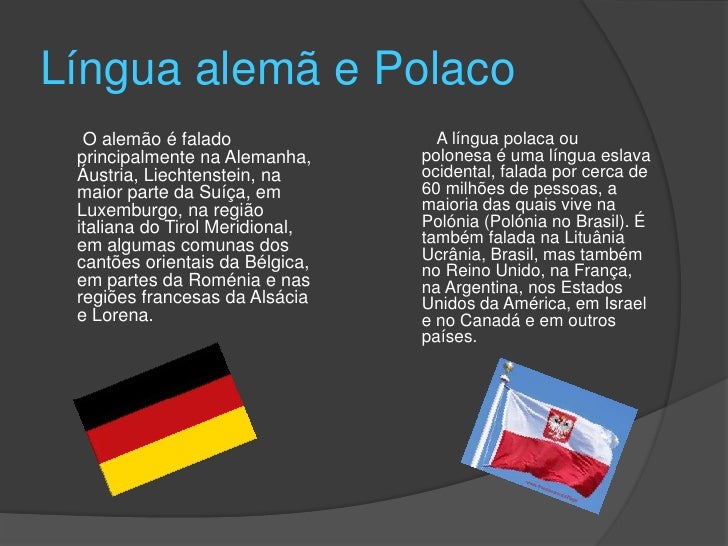 As línguas mais faladas na europa