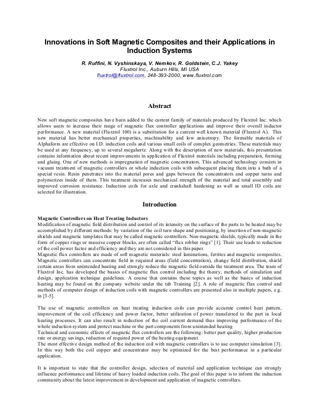 ASM 2013 Fluxtrol Paper Innovations in Soft