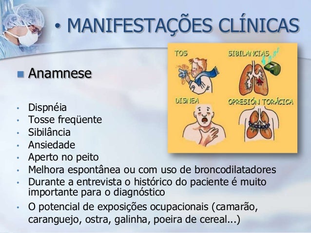 Exame para asma