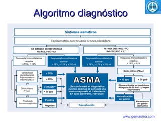 Algoritmo diagnósticoAlgoritmo diagnóstico
< 30 ppb
www.gemasma.com
 