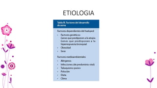 ETIOLOGIA