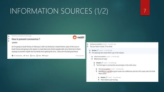 INFORMATION SOURCES (1/2) 7
 