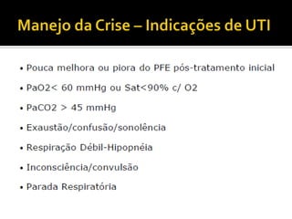 ASMA- TRATAMENTO NA CRISE