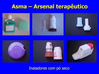 Asma – Arsenal terapêutico Inaladores com pó seco 