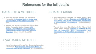 Large Language Models and Applications in Healthcare | PPTX