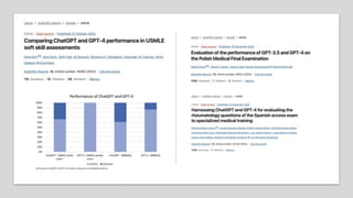 Large Language Models and Applications in Healthcare | PPTX