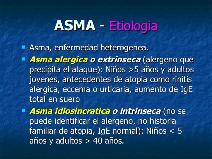 Asma Bronquial