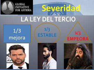 AsmA y
Severidad
1/3
mejora
 