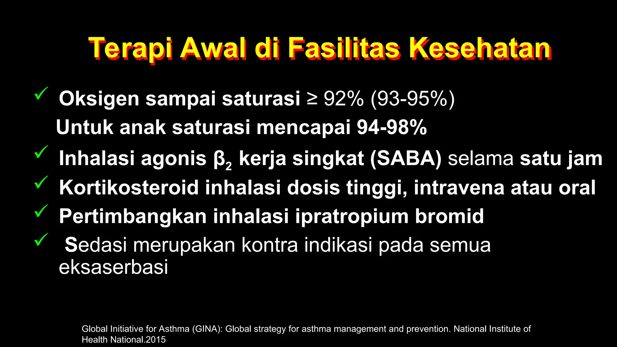 Penatalaksanaan asma eksaserbasi di fasilitas kesehatan | PPT