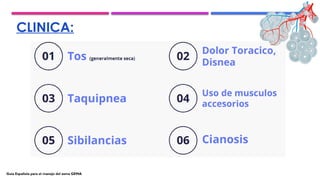 CLINICA:
Guía Española para el manejo del asma GEMA
 