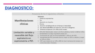 DIAGNOSTICO:
 