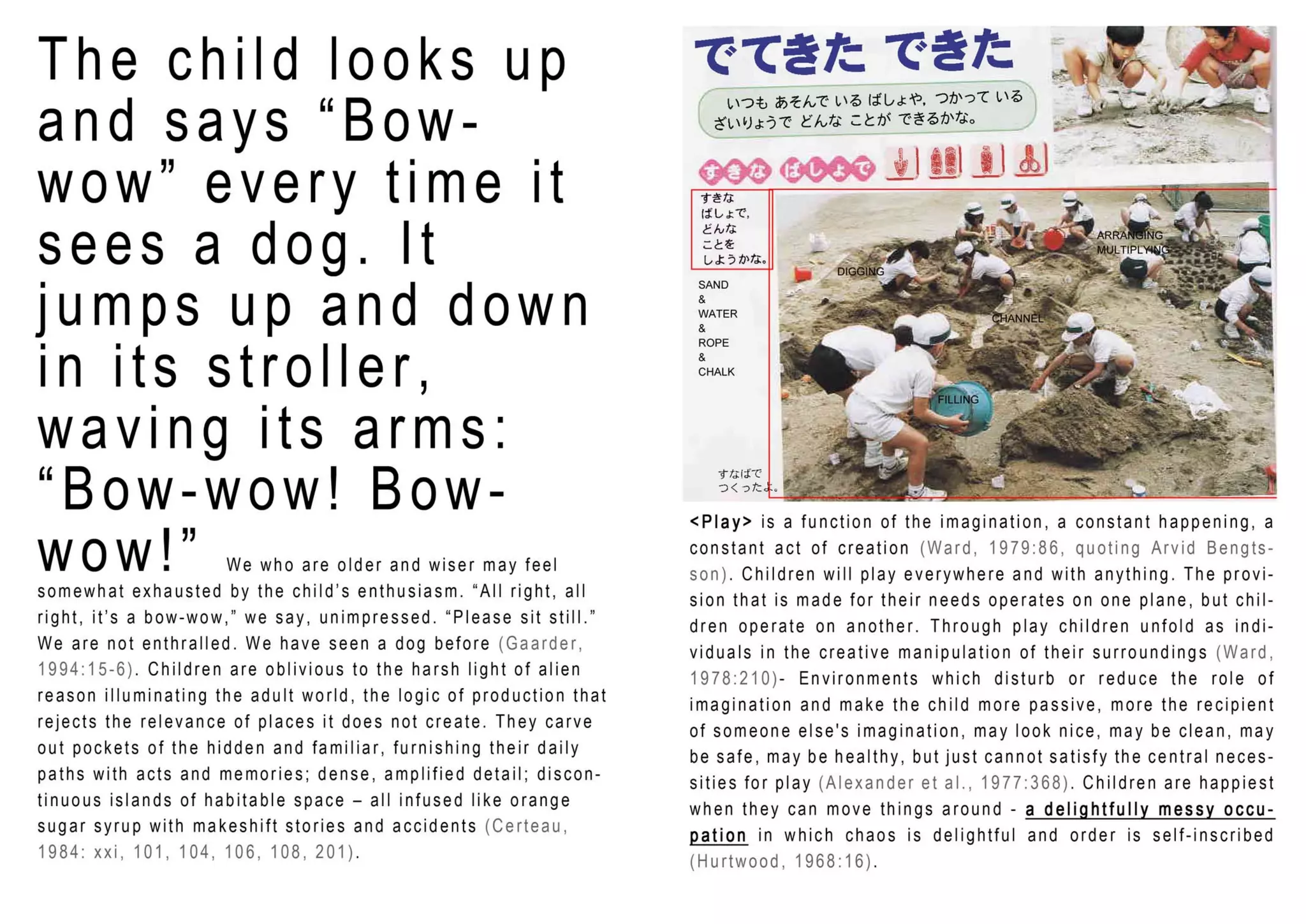 Tokyo at Child Scale