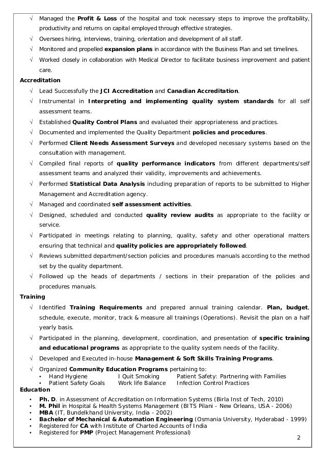 management consultant resumes
