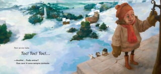 Non se oía nada.


      Toc! Toc! Toc!…
—Avoíña!… Podo entrar?
 Que raro! A avoa sempre contesta.
 