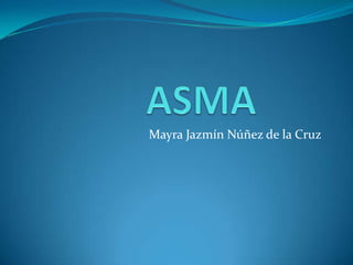 Mayra Jazmín Núñez de la Cruz

 