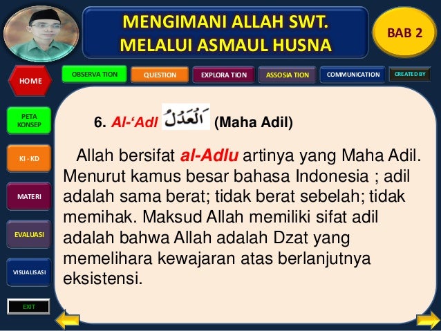 Asmaul Husna Ppt Pai Sma Kelas X 2013