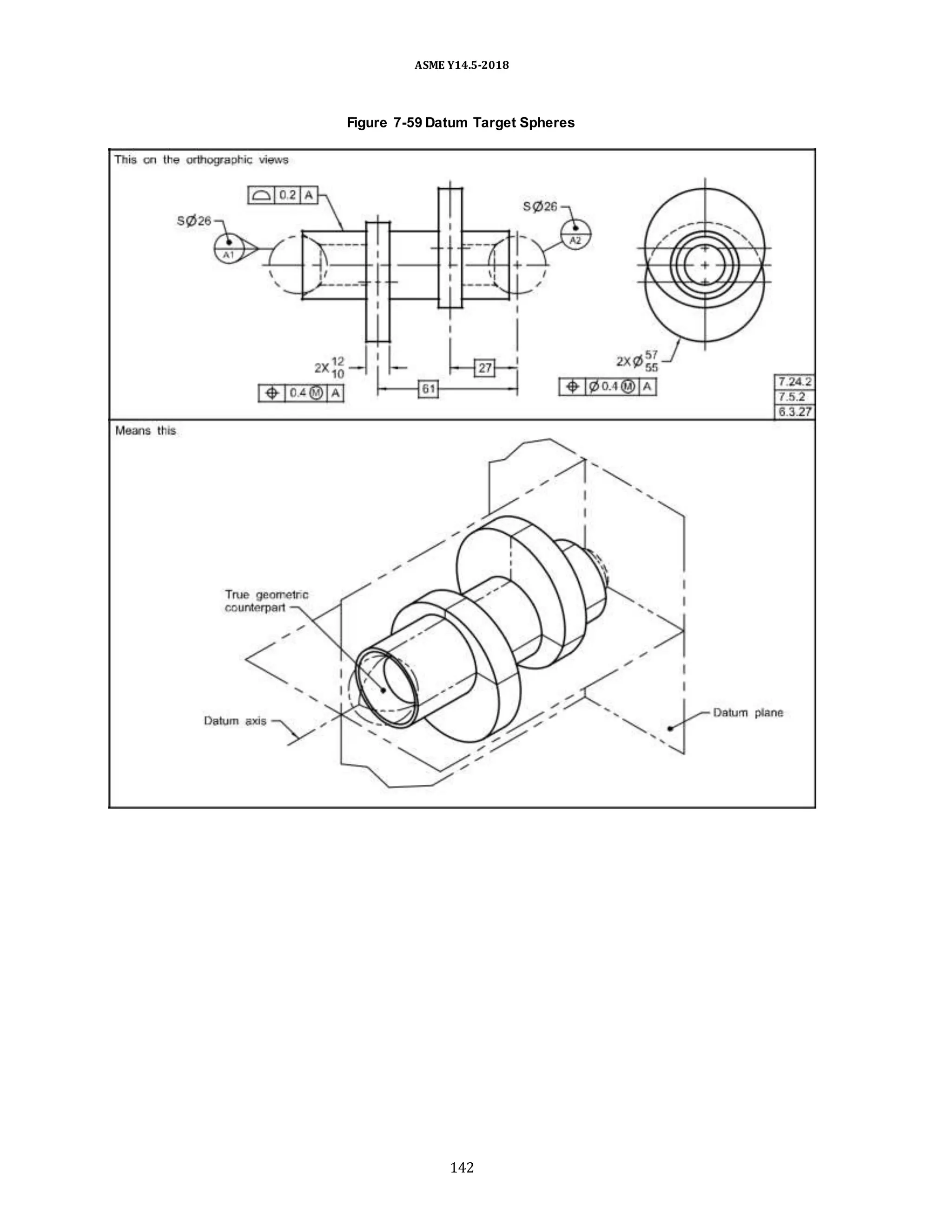 ASME Y14.5-2018
Figure 7-59 Datum Target Spheres
142
 