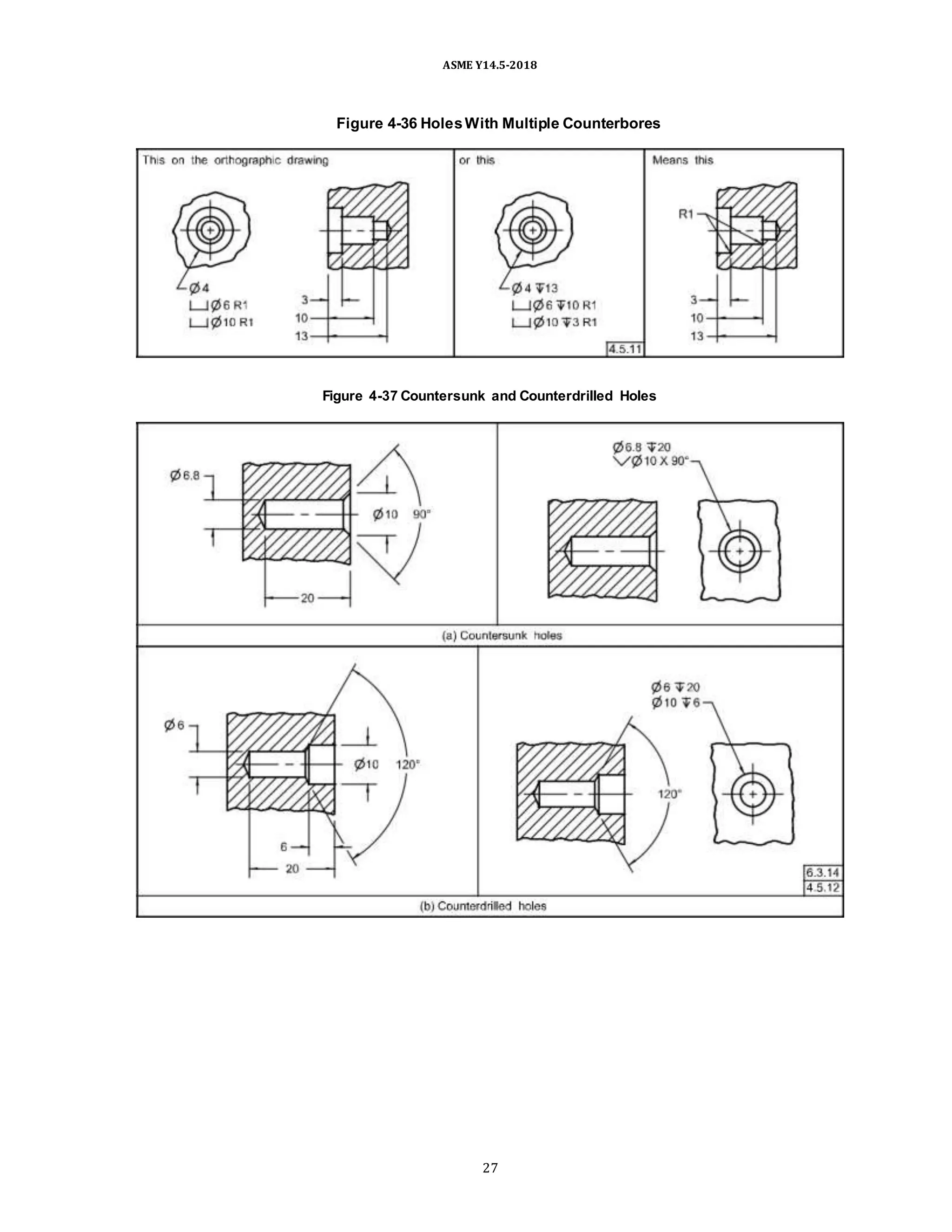 Asme y14 5 2018 dimensioning and tolerancing copy doc