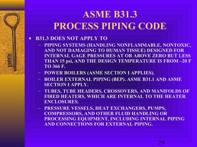 Code Asme B31 – Asme Code B31 , ASME B31.1 vs. ASME B31.3: Know the ...