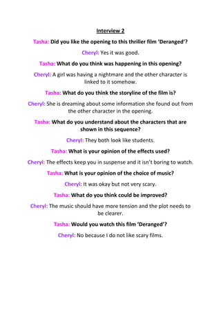 The effects are really effective at showing the dreamlike element.