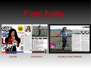 Final Edits   COVER CONTENTS DOUBLE PAGE SPREAD 