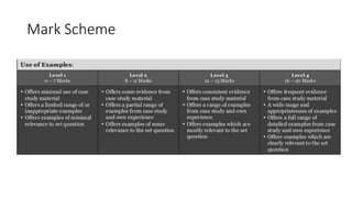 Mark Scheme
 