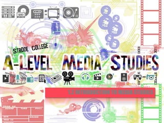 1.2 INTRODUCTION TO MEDIA STUDIES
 