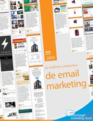 As melhores campanhas
de email
marketing
2014
 