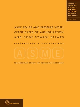Asme overview | PDF