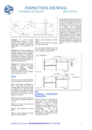 Asme rt y eficiencias de juntas parte 1 | PDF