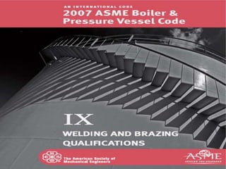 Asme sec ix