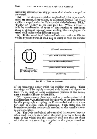 Asme viii upv 1943 | PDF