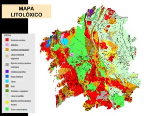 MAPA
LITOLÓXICO
 
