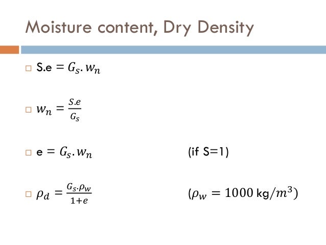 Void Ratio Correlations Void Ratio Correlations