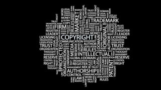 What is Rights Management?
The management of rights granted to the creators of intellectual property
as well as their licensees and licensors.
This could include trademarks, copyright, patents, industrial design rights,
and in some jurisdictions trade secrets. Authored works including film,
literature, music, photography and video, as well as discoveries,
inventions, words, phrases, symbols, and designs can all be protected as
intellectual property (IP).
 