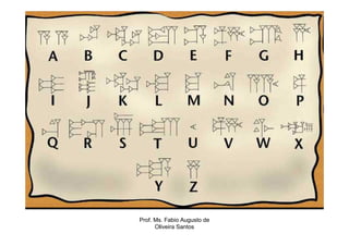 Prof. Ms. Fabio Augusto de
      Oliveira Santos
 