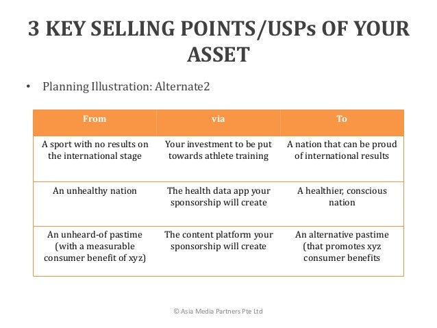 sponsorship deck template